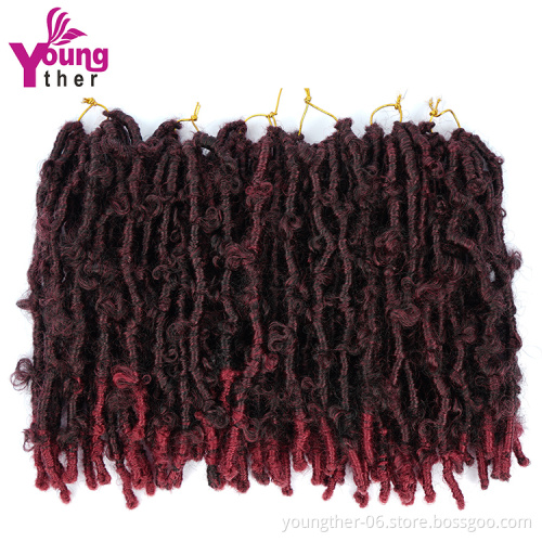 Nu Faux Butterfly Locs Natural Messy Faux Locs Braids Crochet Braiding Hair Extension